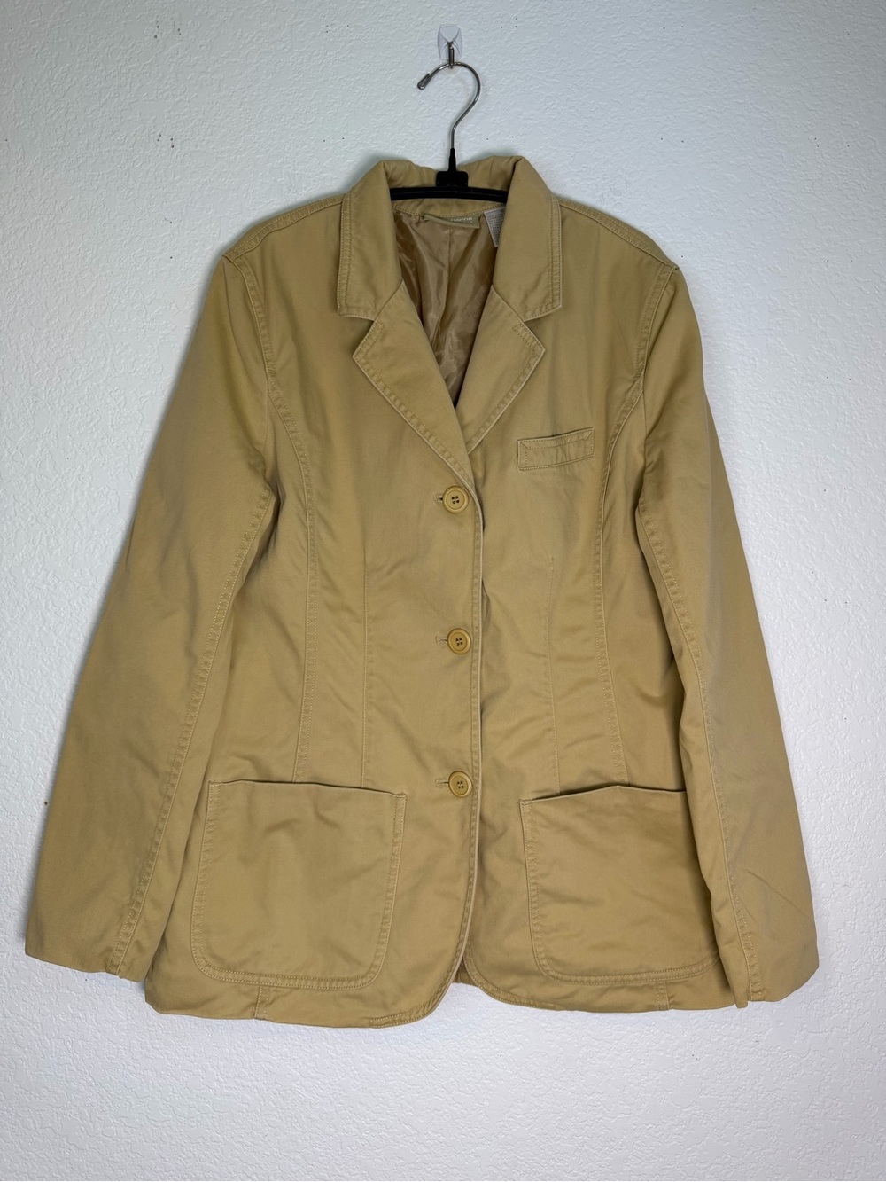 Liz Claiborne Lizwear Tan Button-Front Blazer Jacket, 26106010, Size 6